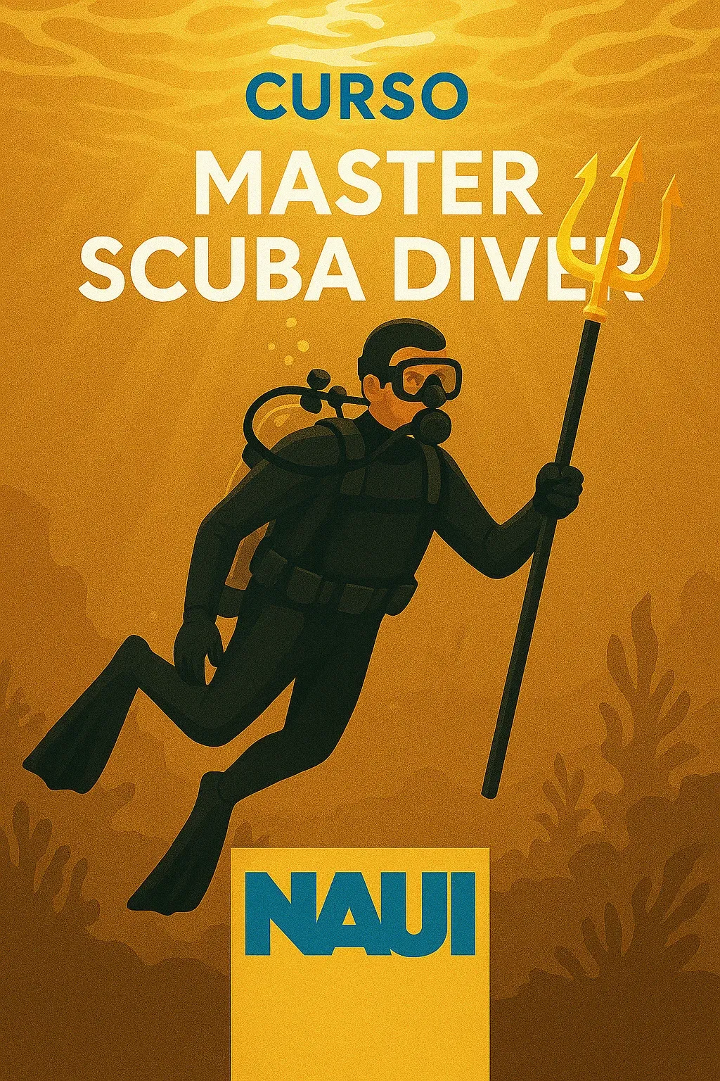 Afiche del curso Master Scuba Diver